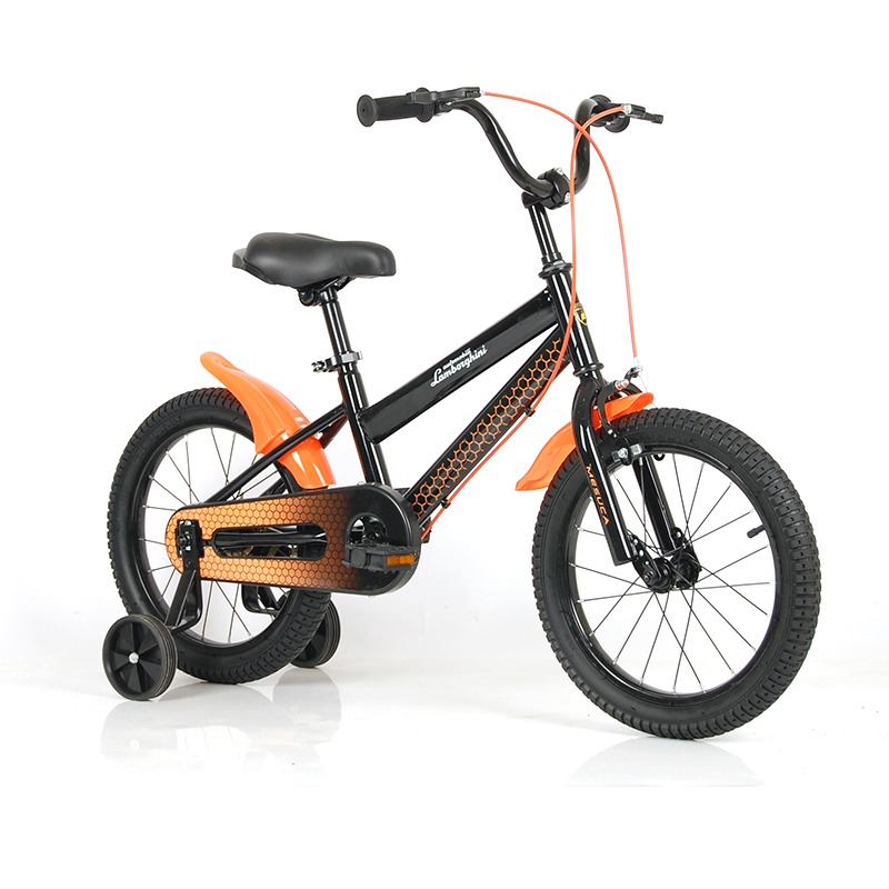 Lamborghini Kids Bike 16" - Orange/Black