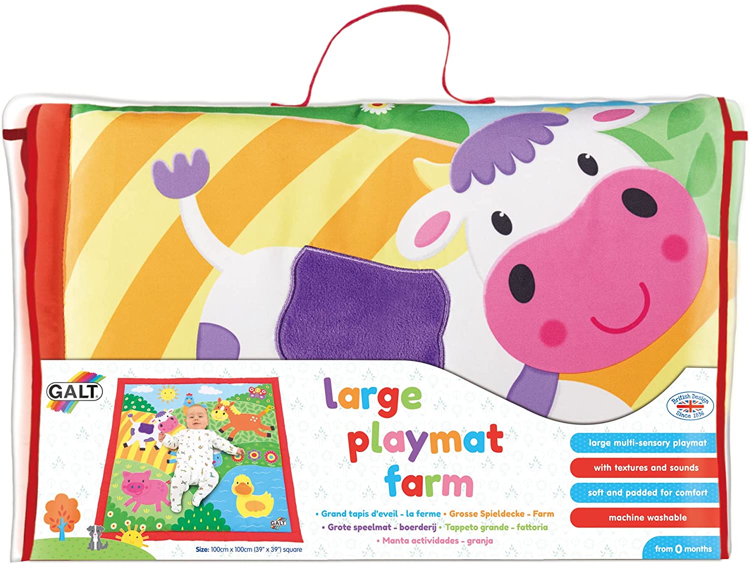 Galt Newborn Large Playmat Farm