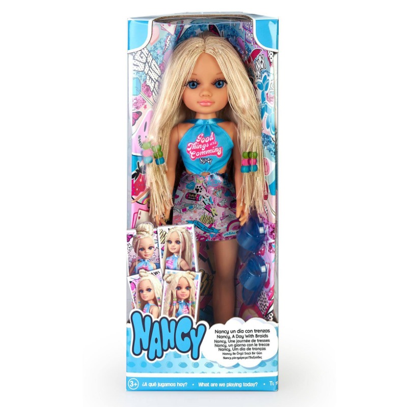 Nancy One Day Of Braids Blond Hair Doll