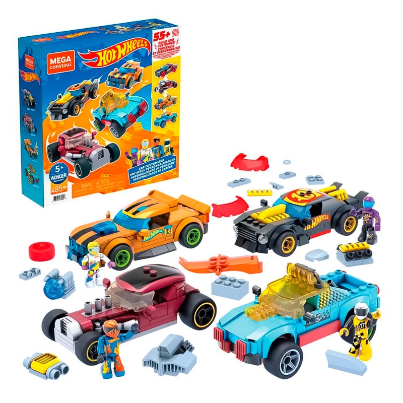 Mega Construx Hot Wheels Car Customizer Set