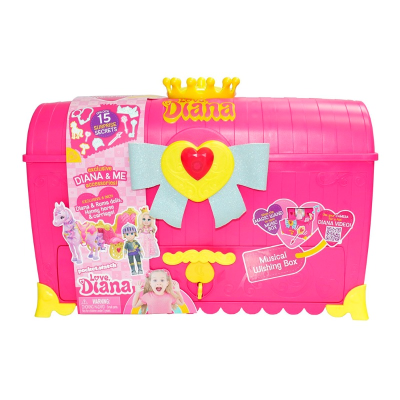 Love Diana Musical Wishing Box Set