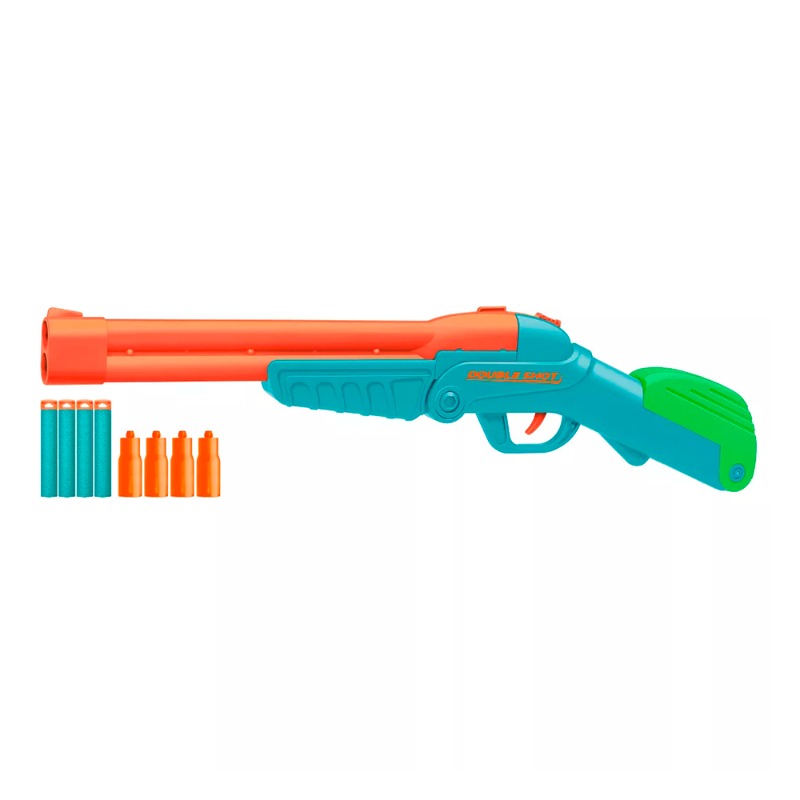 Air Warriors Over Under Double Shot Blaster Gun
