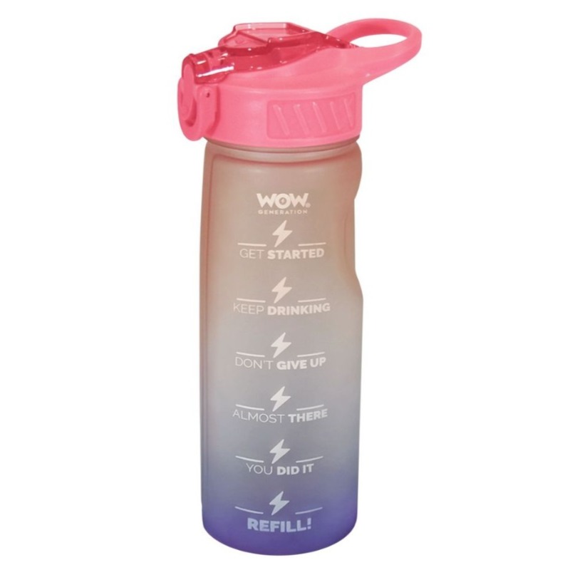 Wow Generation Water Bottle 500 ml-Purple and Pink