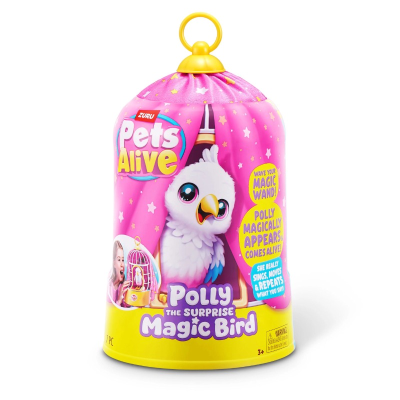 Zuru Robo Pets Alive Polly The Surprise Magic Bird