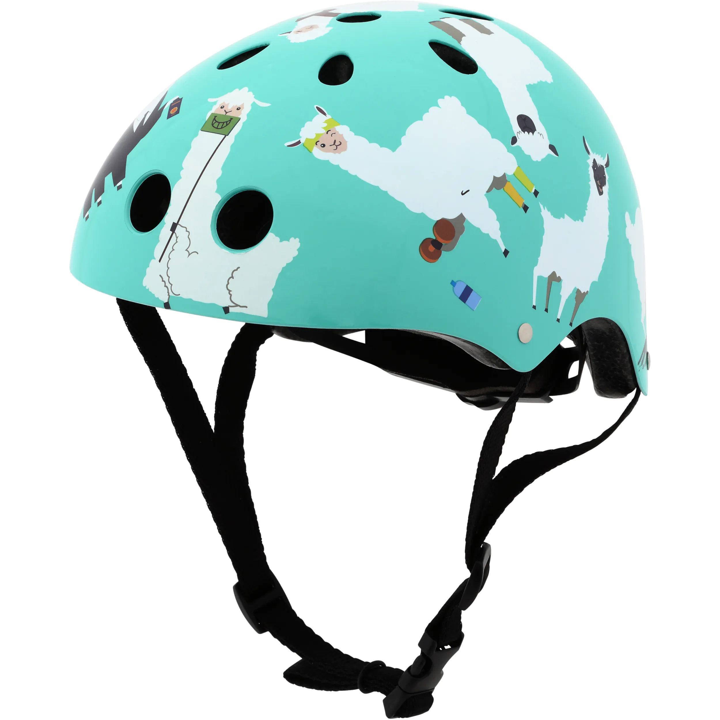 Horint Mini Child Helmet Llama Green - Small Size