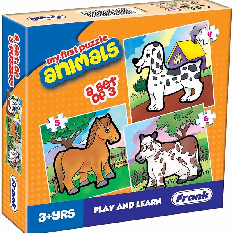 Frank Puzzle Animals - 15 Pieces