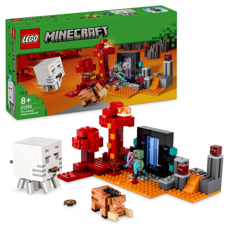 LEGO Minecraft Ambush Lower Portal