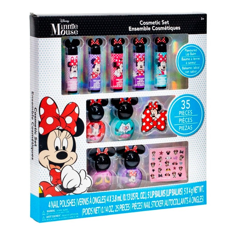 Disney Sparkly Cosmetic Makeup Set - Minnie Mouse