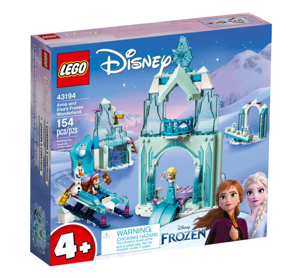 LEGO Disney Anna And Elsa’s Frozen Wonderland Castle Toy