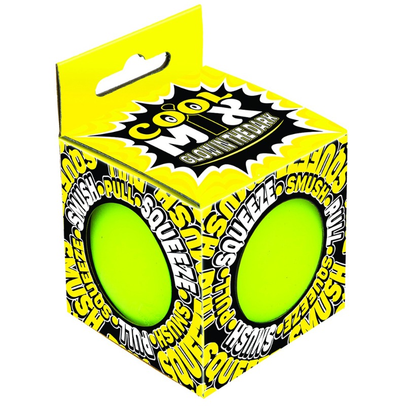 Cool Mix Glow in the Dark Ball 6cm