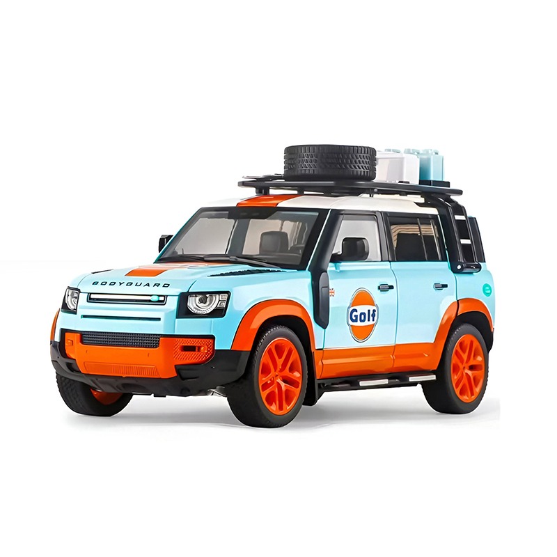 Scale Land Rover Defender 1: 18 Car Model with Lights & Sounds