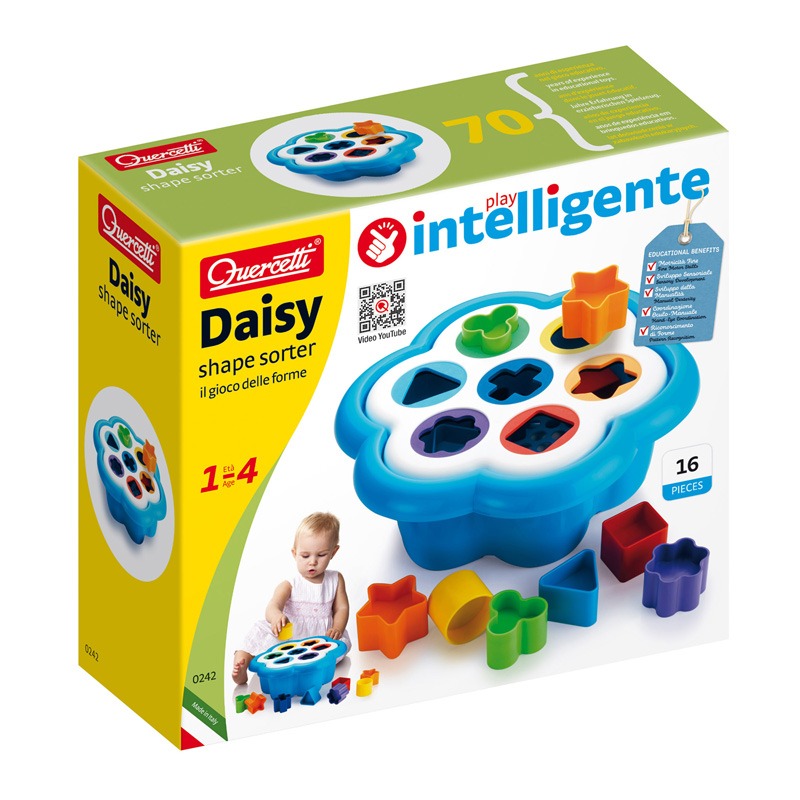 Quercetti Daisy Shape Sorter