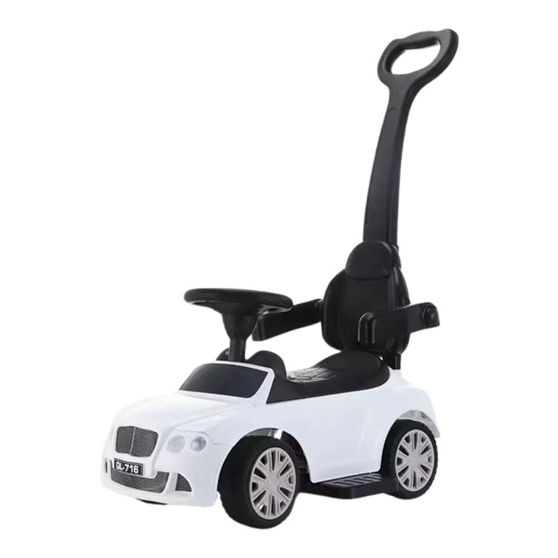 Factory Special Childrens Electric Tricycle 4 Wheels - White