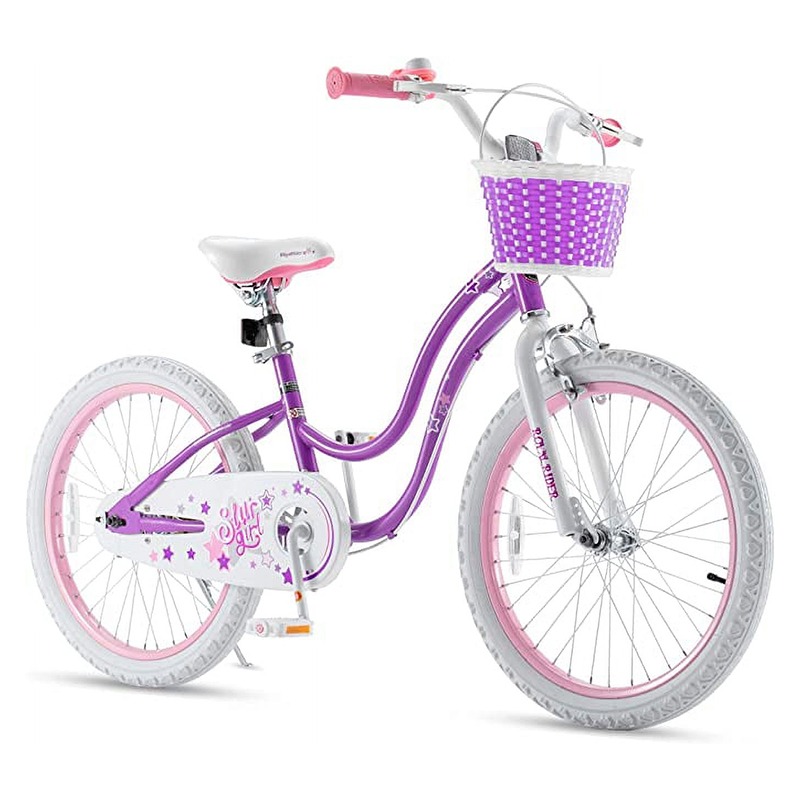 Royal Baby Star Girl 16 Inch Bike - Purple