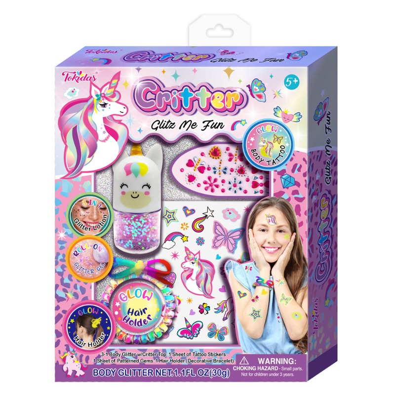 Tokidas Glitter Glitz Me Fun Stickers