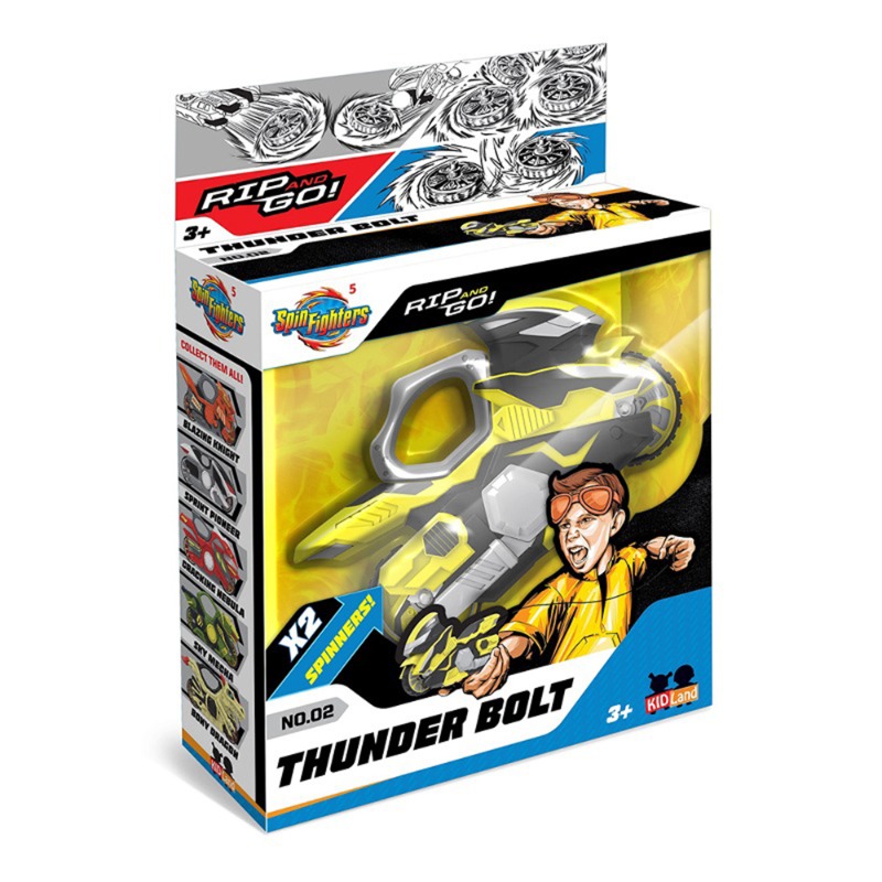 Spin Fighters Standard Series Thunder Bolt