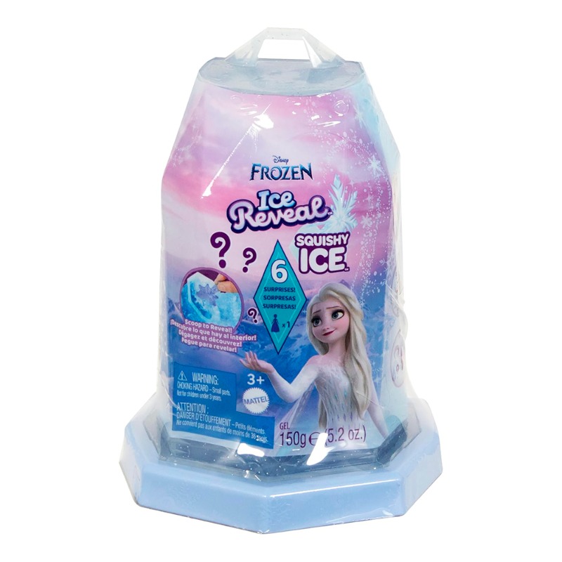 Disney Frozen Mattel Ice Reveal Mini Doll with Foam Snow Gel and 6 Surprises