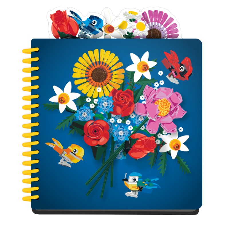 LEGO Icon Botanicals Tab Notebook