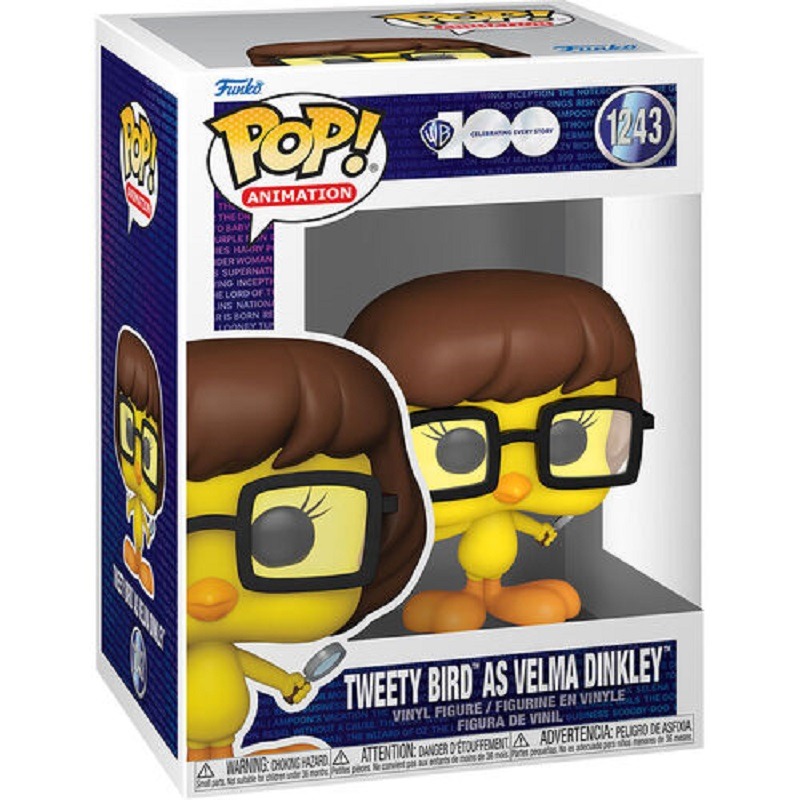 Funko Pop Animation Looney Tunes Tweety As Velma Figure