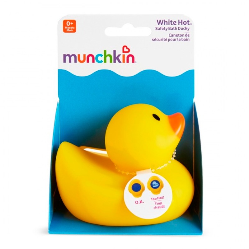 Munchkin White Hot Safety Bath Ducky