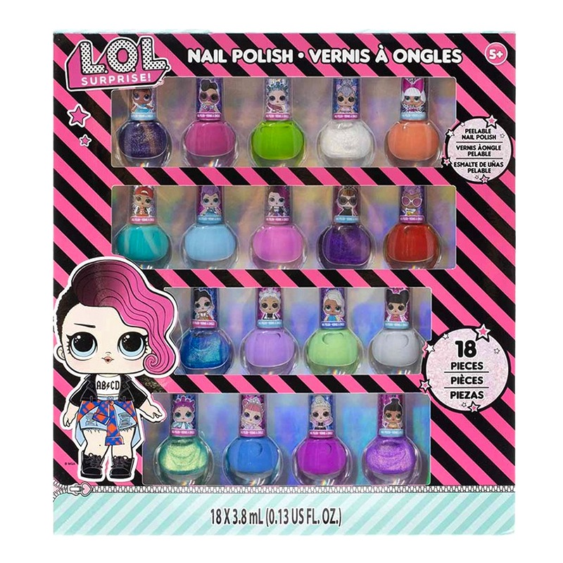 L. O. L. Surprise 18 Pcs Nail Polish