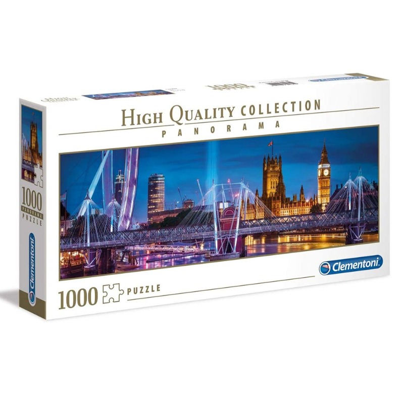 Clementoni Panorama Puzzle The Bridge Of London - 1000 Pieces