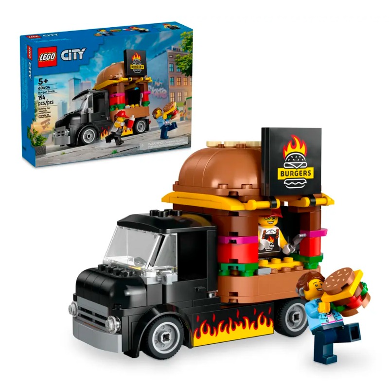 Lego City Great Vehicle Burger Truck 60404