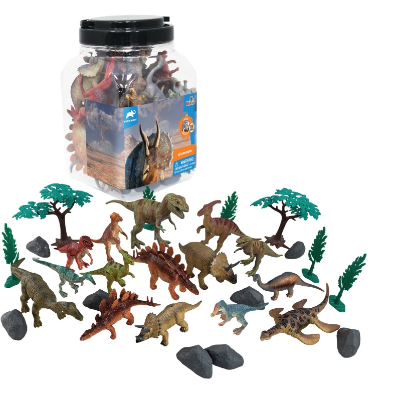 Wenno Animal Planet Dinosaur - 30 Pcs