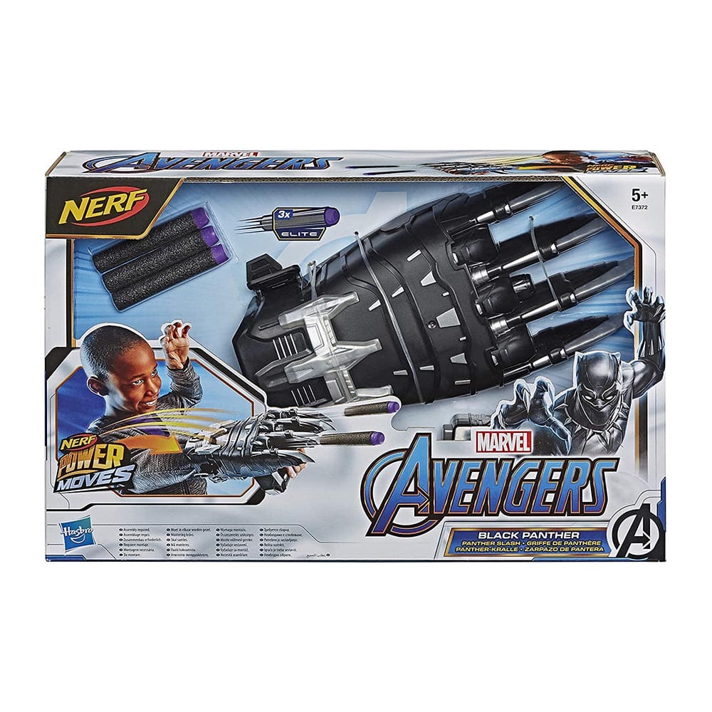 Nerf Marvel Avengers Power Moves Role Play Black Panther