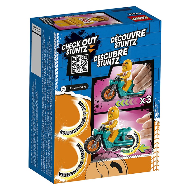 Lego City Chicken Stunt Bike Building Kit