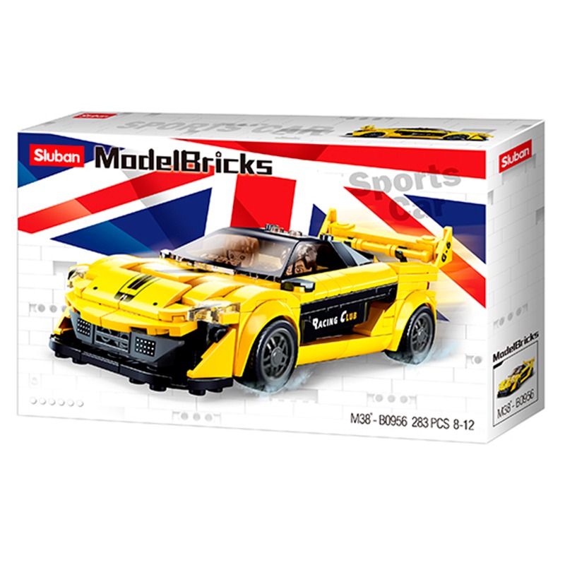 Sluban - English Super Car Yellow