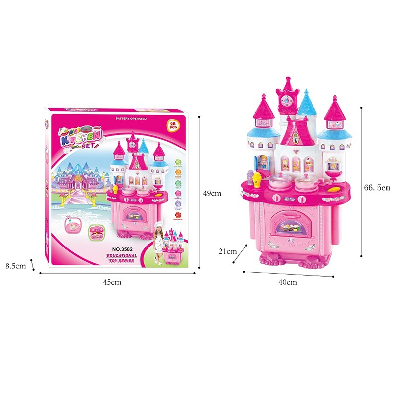 Castle Kitchen Set - Pink