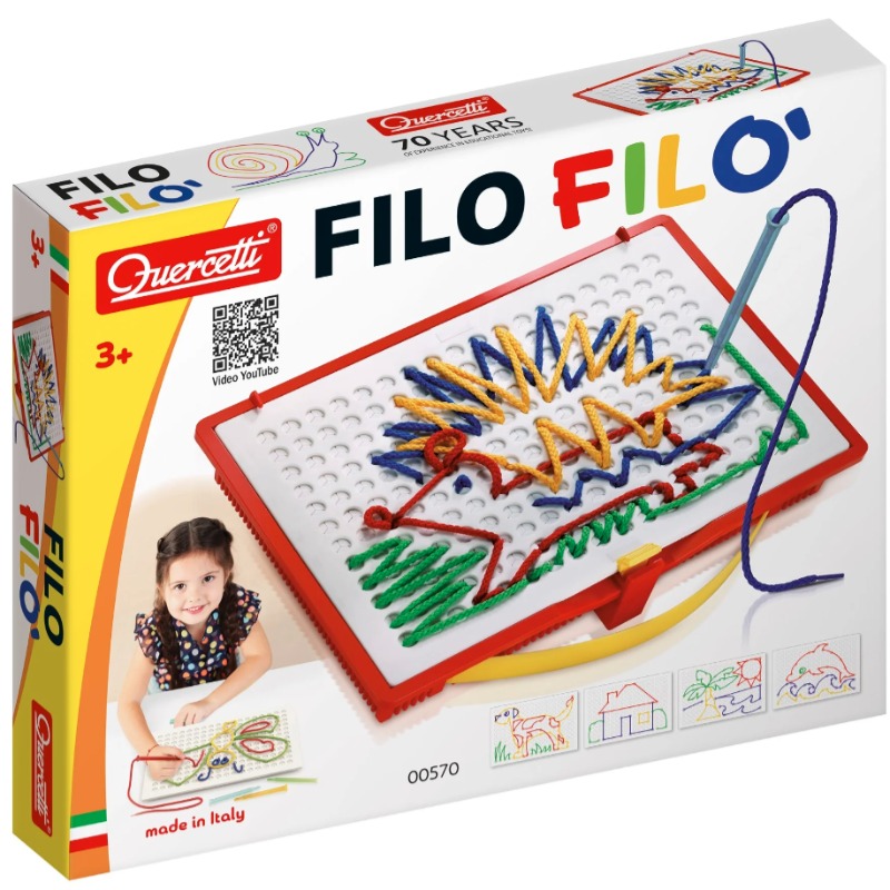 Quercetti Hedgehog Filo Sewing Kit