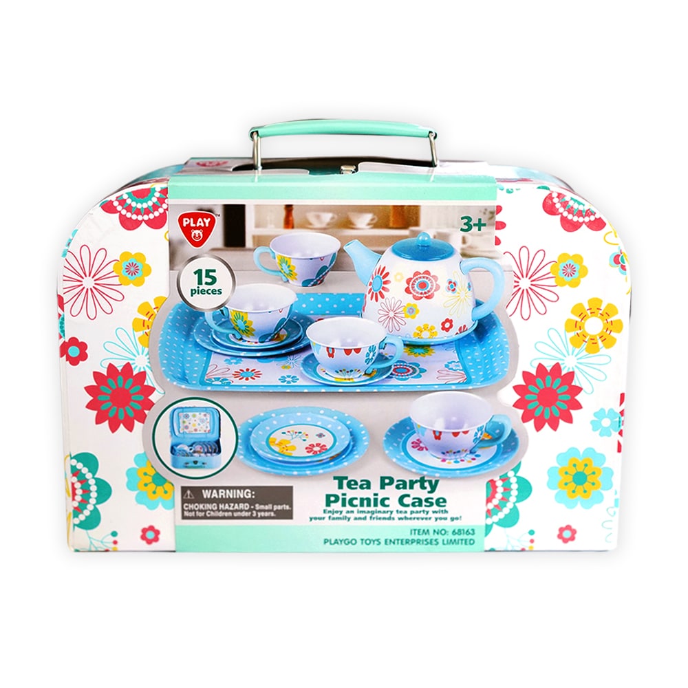 Play Go - Tea Party Picnic Case - 15 Pcs