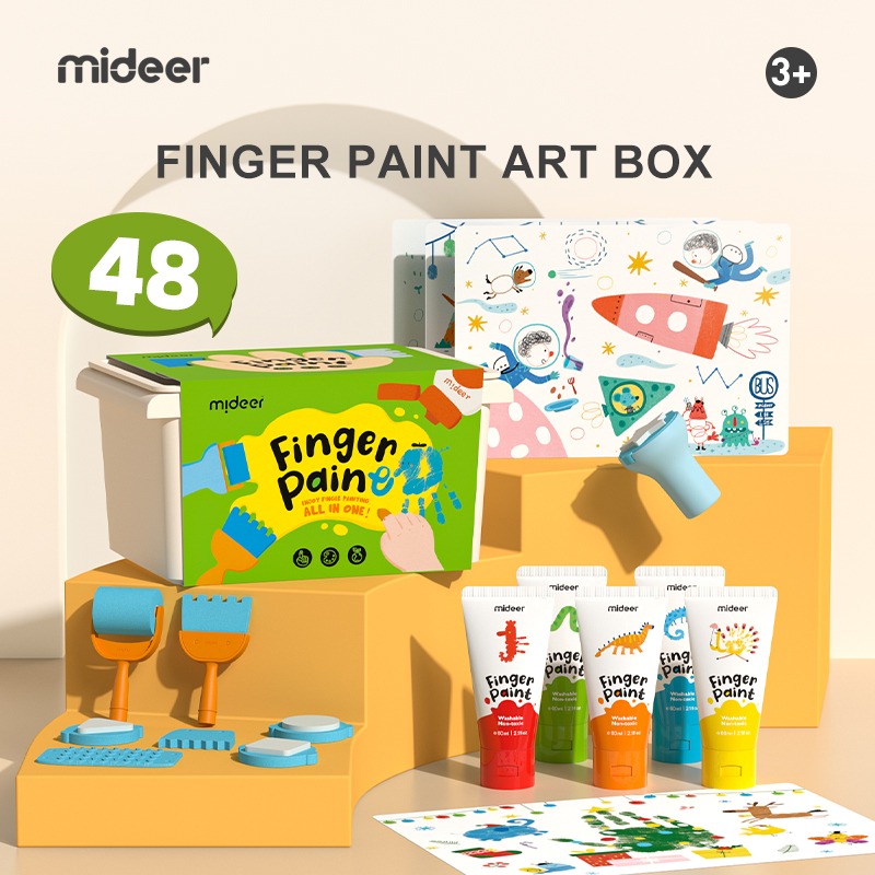 Mideer Finger Paint Art Box
