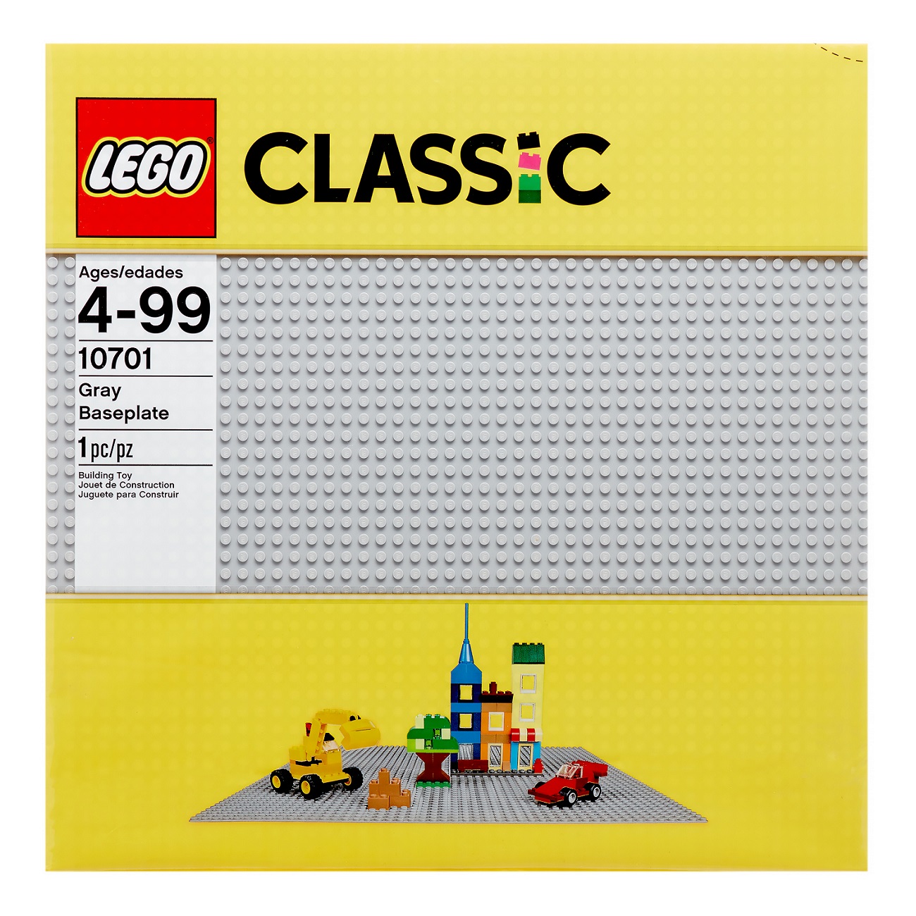Lego Classic Gray Baseplate