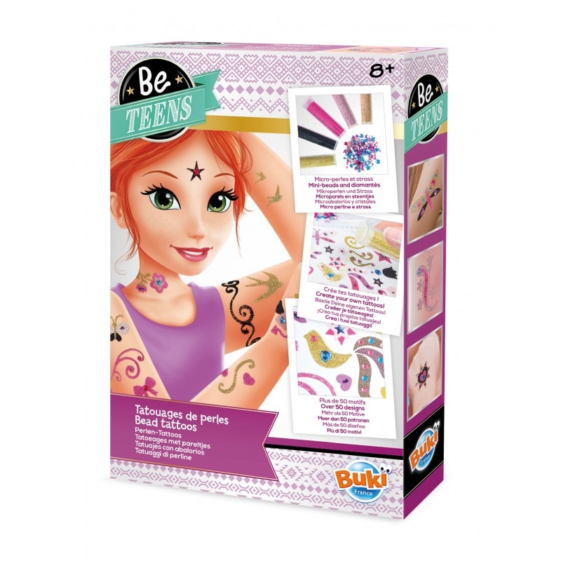 Buki A Set Of Tattoos With Sequins