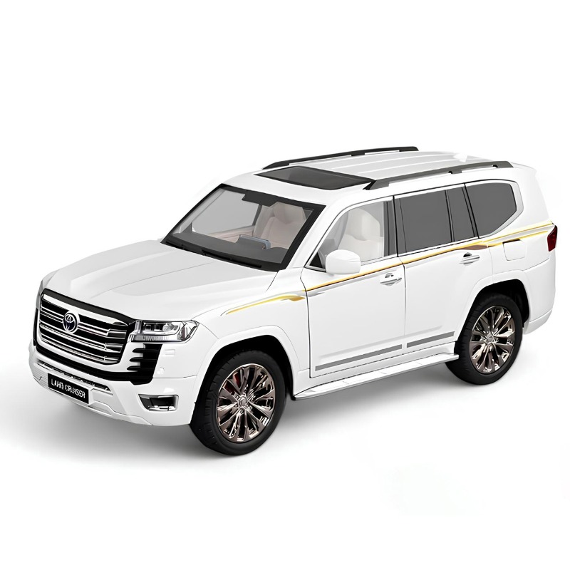 Zep Toyota Land Cruiser Lc300 With Light And Music - White