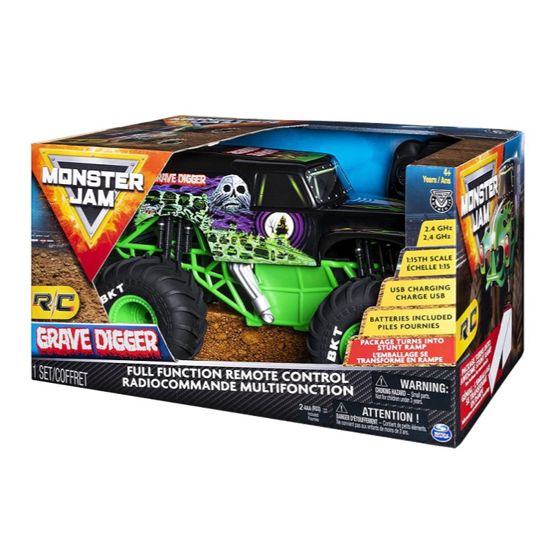 Monster Jam RC Grave Digger - Green