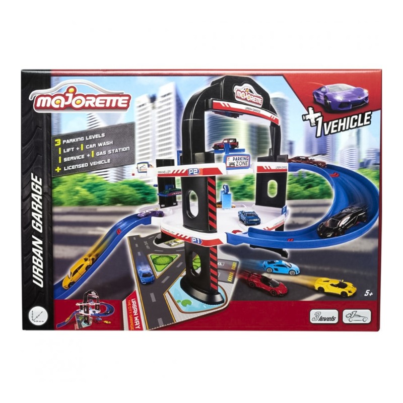 Majorette Urban Garage With 1 Car