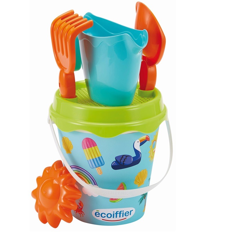 Ecoiffier Garnished Holidays Bucket
