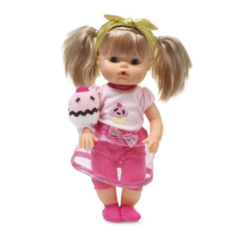 Bambolina Baby Nena Doll With Backpack & Plush Unicorn