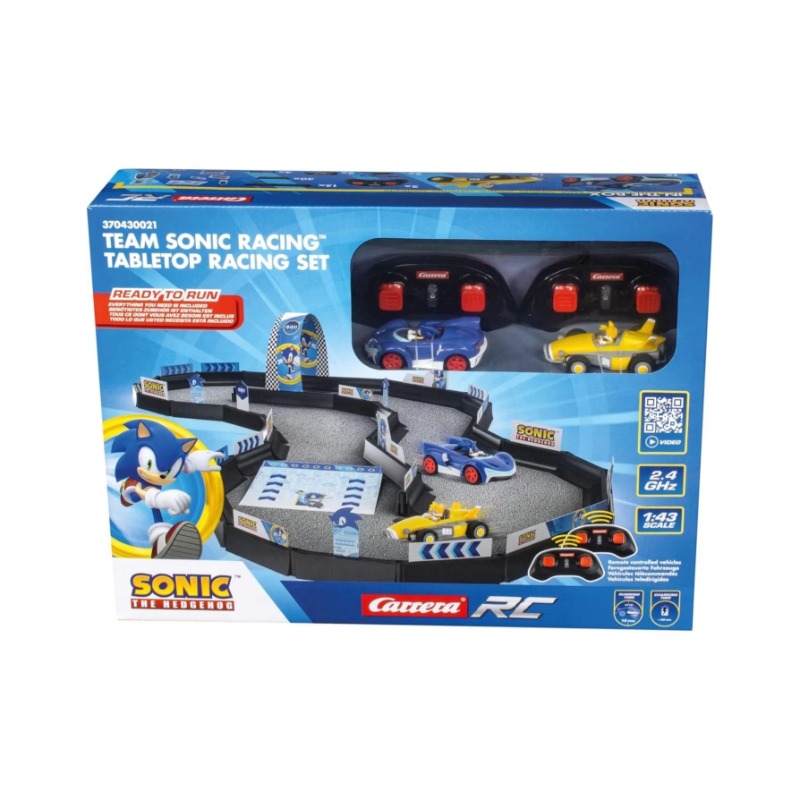 Carrera Team Sonic Racing Tabletop Racing Set