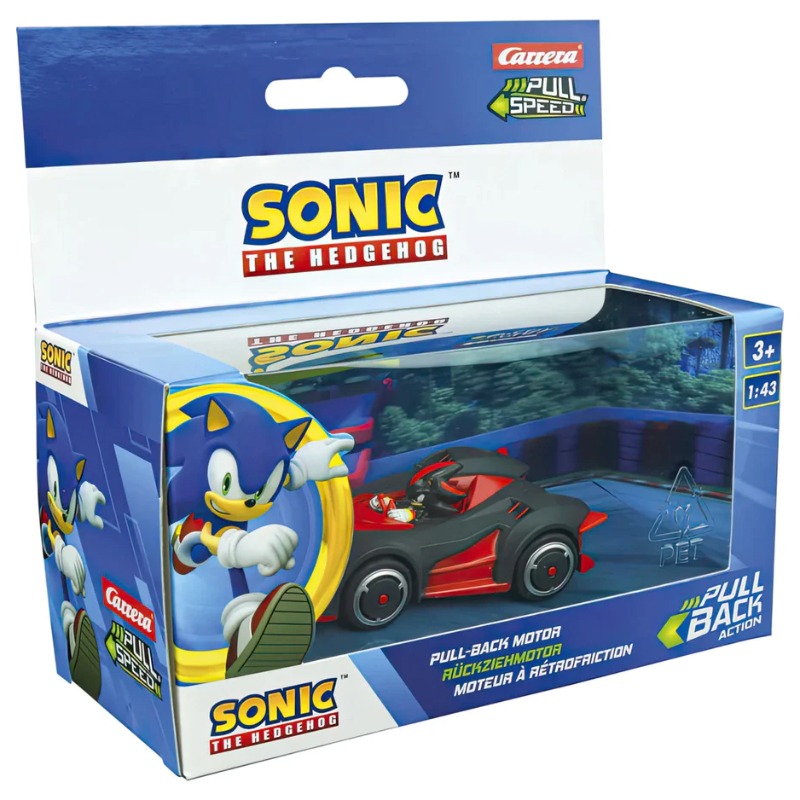 Carrera Pull N Speed Sonic The Hedgehog - Multicolors