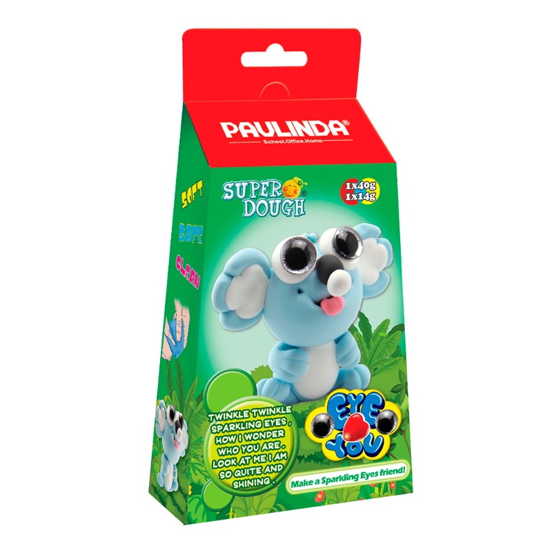 Paulinda Sparkling Eye Super Dough - Blue