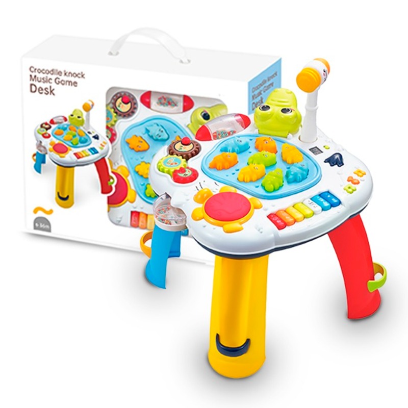 Knock Music Table Game - Crocodile