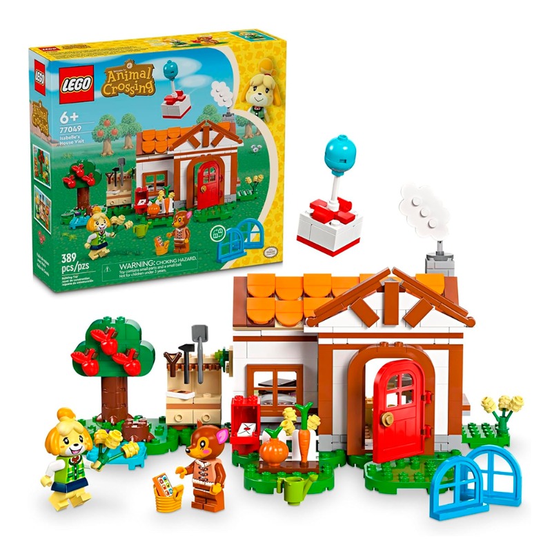 LEGO Animal Crossing Isabelle's House Visit 77049