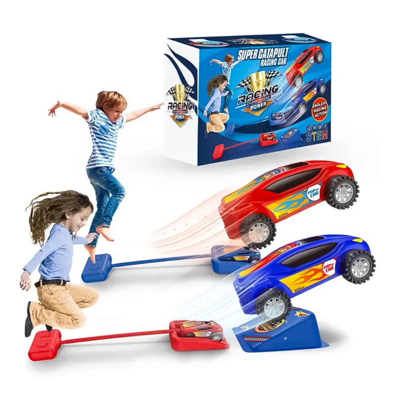 Racing Power push car Multiple colors -2Pcs