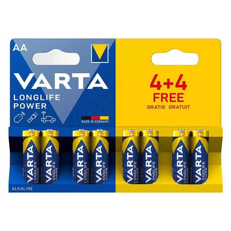 Varta Longlife Power AA - 4+4