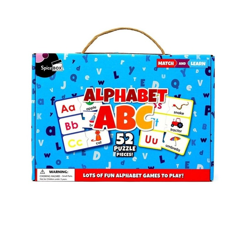 Spice Box Alphabet Abc Match And Learn For Kids